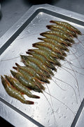 Large live Vannamei prawns at Crab Talk Singapore