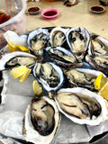 Canadian Fanny Bay Sunseeker oysters at Crab Talk Singapore
