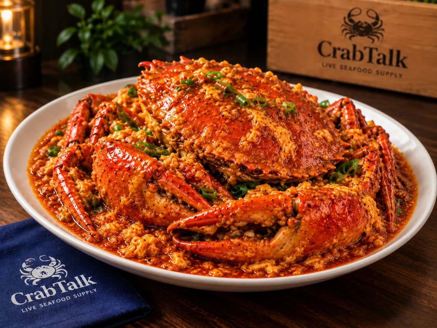 Crab Talk Singapore-style chilli crab
